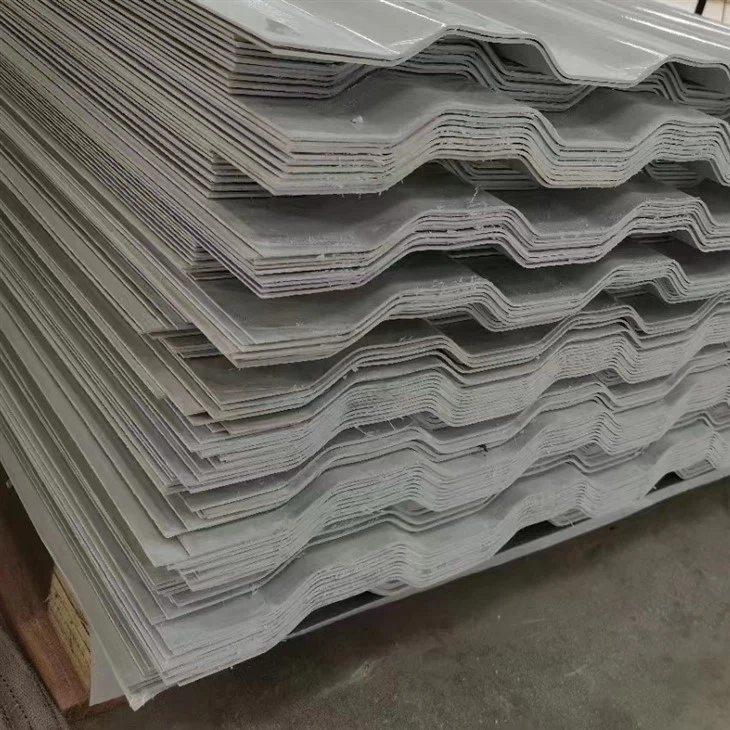 2mm 3mm 4mm Thickness Gel Coat FRP Cooling Tower Wall Sheets Opal Flat Fiberglass Cooling Tower Wall Panels